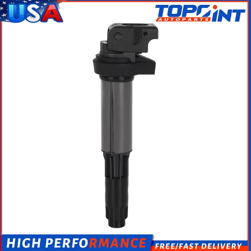 Kit de 6 bobinas de ignição e vela de ignição para 2003-2005 BMW 325Ci 325i 325xi 2.5L L6 - Imagem 2 de 4