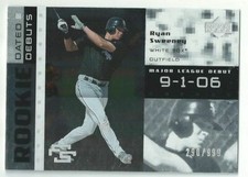 2007 UD Future Stars Ryan Sweeney Rookie Dated Debuts #290/999 RC RD-RS