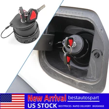 Locking Fuel Filler Door Gas Tank Cap Cover w/2 keys For Ford Bronco 2021-2023