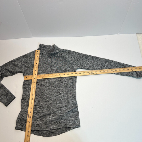 DSG/Abercrombie Kids Turtleneck Latex Jeggings 2 Piece Set Grey/Black, Sz S/L - Picture 5 of 5