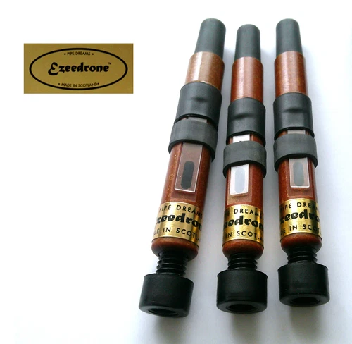 Ezeedrone Drone Reeds for bagpipes, 2 long tenor and 1 regular bass, New!