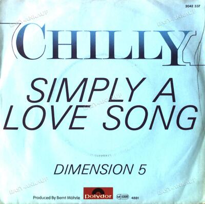Chilly - Simply A Love Song 7in (VG/VG) .