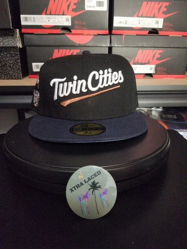 Exklusive New Era 59FIFTY Minnesota Twins eng anliegende Mütze 7 3/4 - Bild 2 von 6