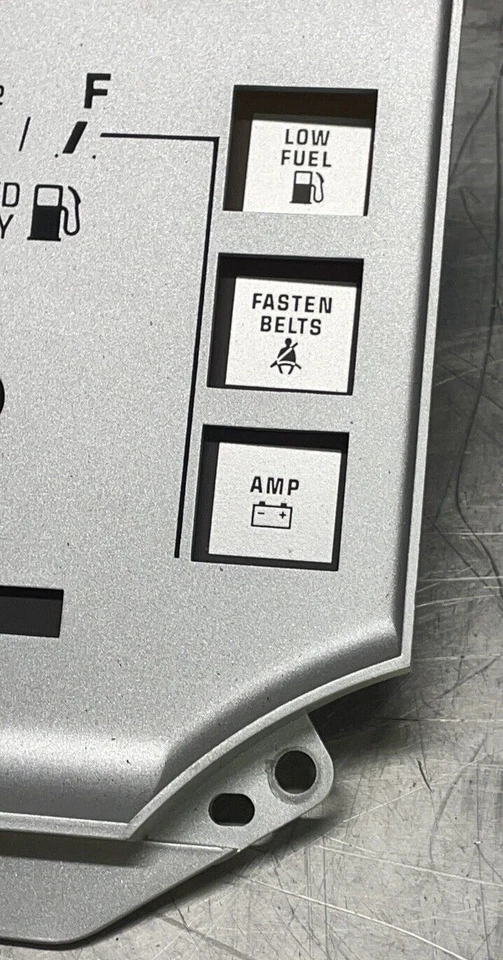 88-89 Mercury Grand Marquis Silver Fuel Gauge Indicator Light OEM E8FM-9306 Foto 3 de 4