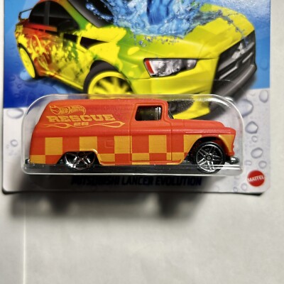 Hot Wheels Color Shifters 55 Chevy Panel Card Error Mitsubishi Lancer Evolution