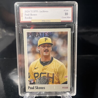 2024 Topps Archives Paul Skenes Rookie #200 GEM 10