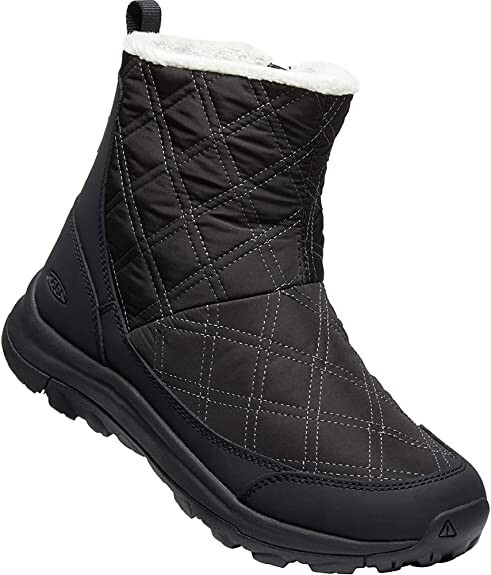 Stivali da neve nuovi $170 KEEN Terradora II neri impermeabili invernali pull on donna 7 5