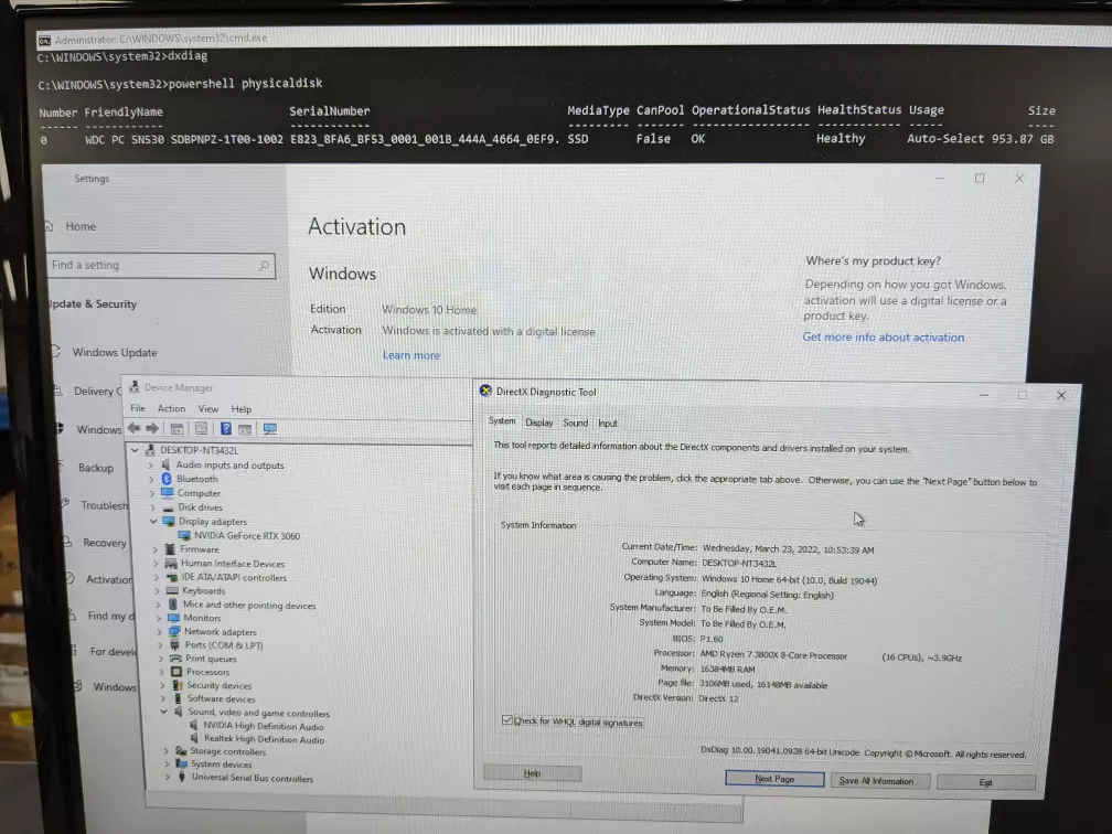 Desktop amd online ryzen 7 3800x