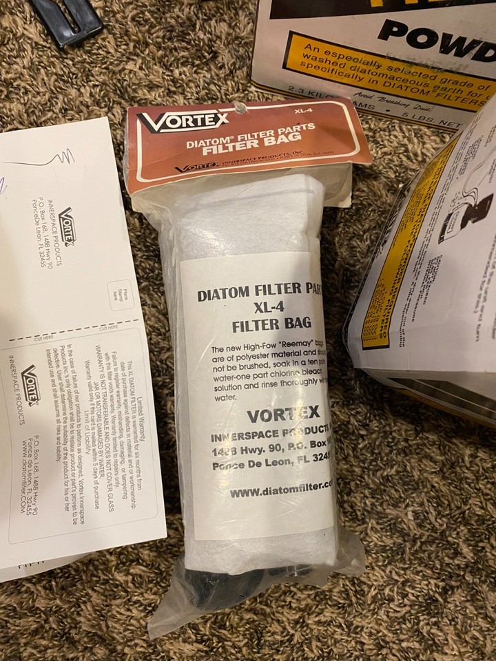vortex xl diatom filter eBay