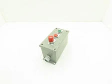 SCE-3PBXI Pushbutton Control Station Enclosure Start/Stop/E-Stop 3-Button Box