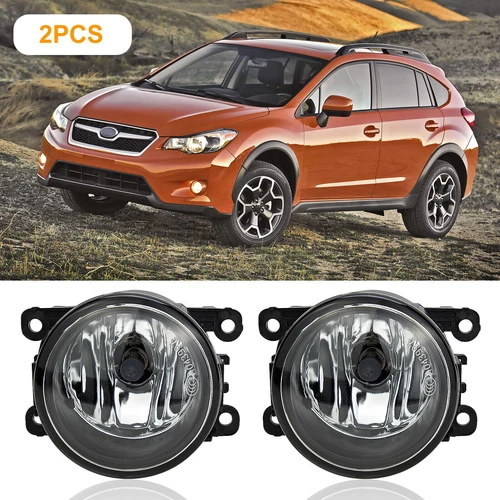 For Subaru XV Crosstrek 2014-2020 Fog Lights w/ Halegon Bulbs Front Bumper Lamp - Picture 1 of 18