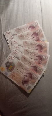 Usher Bucks - £50 Schein Original Neuheit Usher Konzert Vergangenheit Gegenwart Zukunft Tour