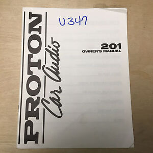 Original Proton Owner Manuals for Car Audio Systems | eBay