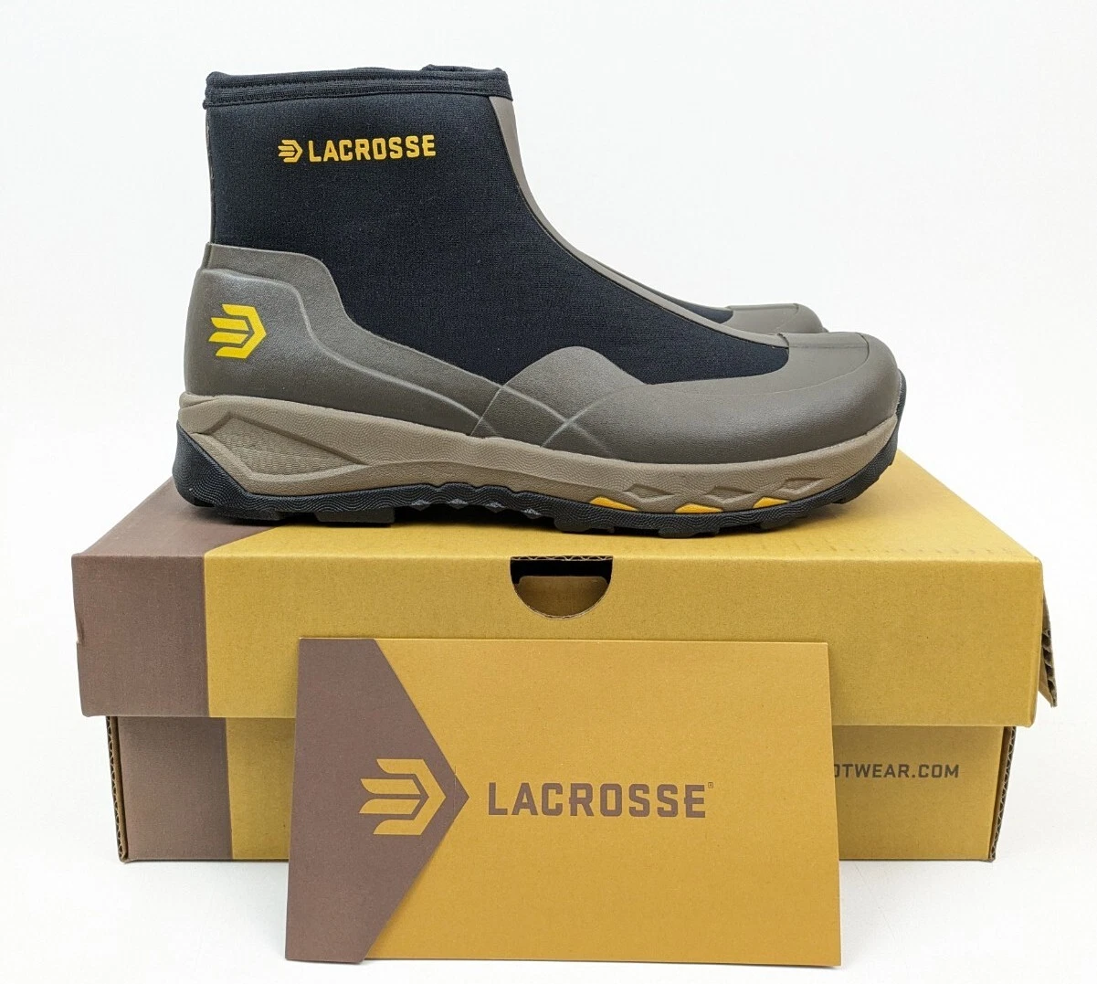 Lacrosse AlphaTerra Mid 6" Waterproof Boots Rubber Shoes ~ Multiple Men's Sizes
Opens in a new windo