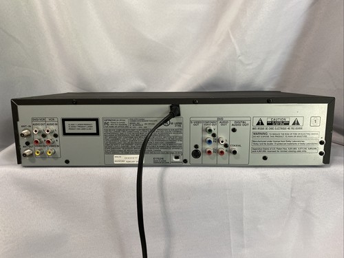 Hitachi DV-PF33U DVD/VCR Combo Video Cassette Recorder DVD VHS tested working - Picture 6 of 8