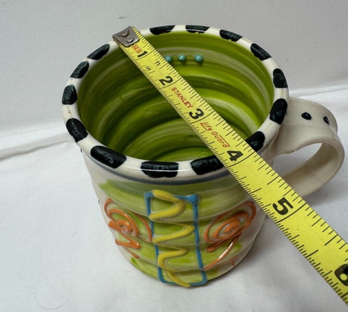 Whimsical ‘Polly Made Me’ Handmade Pottery MUGS **3 DIFFERENT DESIGNS*** - Picture 23 of 32