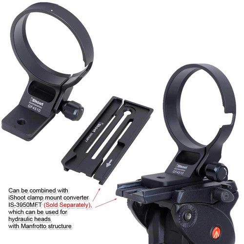 Trípode Clamp Tripod Ring Lens para Fuji GF 45-100mm f/4 R LM OIS WR - Imagen 7 de 14