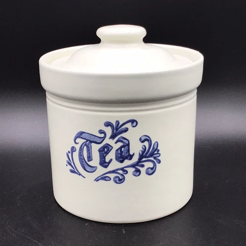 Pfaltzgraff YORKTOWNE (MADE IN USA) Tea Canister