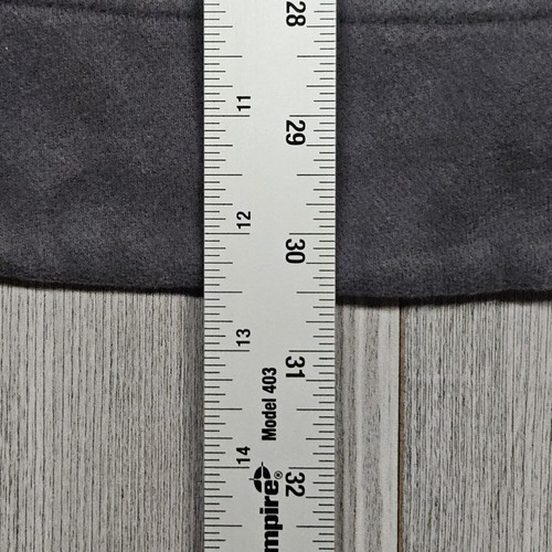 Vtg Nike Hoodie Mens XL Black Center Swoosh Sweatshirt Silver Tag Y2K Broken Zip - Picture 11 of 13