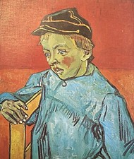 Vincent Van Gogh Camille Roulin the Schoolboy Lithograph Museum Sao Paulo Brazil