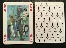 KNIGHTS OF THE ROUND TABLE Swap Cards KING ARTUR 1986 FRANCE CARTES Paul Grimaud