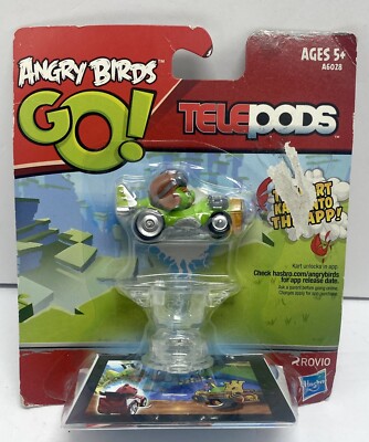 Angry Birds Go! King Pig In Plane Kart Telepods Interactive Sealed - DMG Package