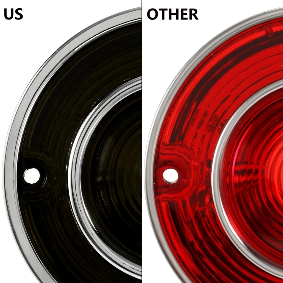 4x luces traseras de humo y luces de respaldo para Chevrolet Corvette C3 1975-1979 5,7 L V8 Foto 2 de 4