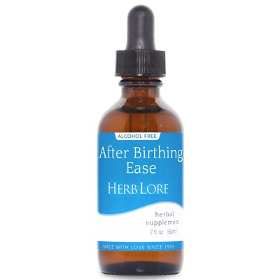 Herb Lore After Birthing Ease Tincture - For After Birth Cramping & Contractions