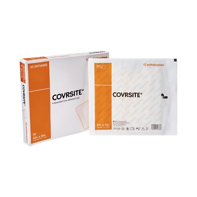 Covrsite Composite Dressing 6 X Inch NonSterile, 59714300 - Box of 10 