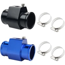 30/34/38/40mm Water Temperature Joint Pipe Sensor Gauge Radiator Hose Adapter
