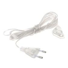 Cord Extender Wire Light String Extension Cord Transparent Extension Cable