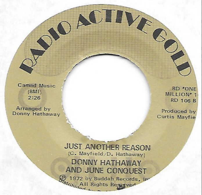 Donny Hathaway And June Conquest – I Thank You NOS 45 RPM