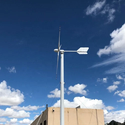 3000W Horizontale Windkraftanlage Komplett Windgenerator mit Hybrid Laderegler - Bild 17 von 21