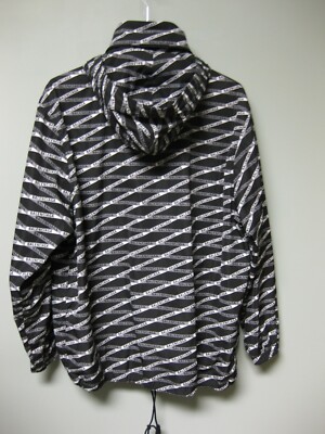 【送料&関税込】Balenciaga Floral Pattern Hooded Coat $1950 Balenciaga AUTH Logo Monogram M Hooded Rain Shell