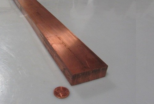 110 Copper Bar H02, 3/4" Thick x 2.0" Wide x 1 Ft Length - Picture 9 of 12