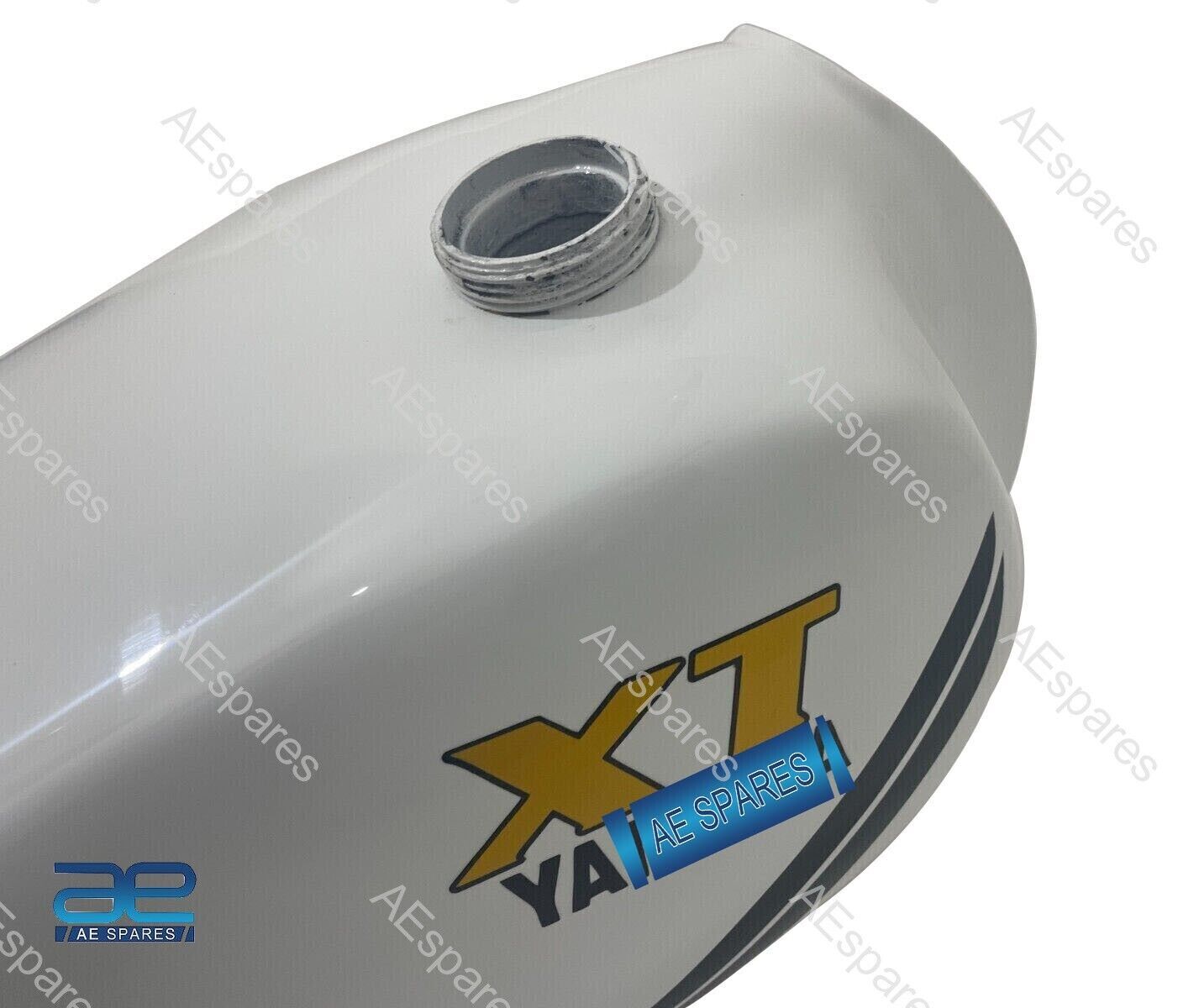 Réservoir Essence Peint Rouge & Blanc Pour Yamaha XT250 3Y3 4Y1 (1980-1990) - Neuf