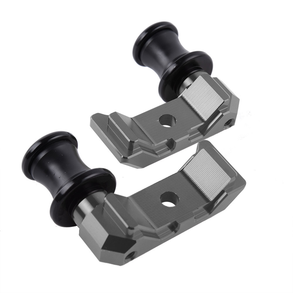 Chain Adjuster Block with Swingarm Spools Slider for Yamaha