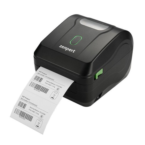 Zenpert 4D520/4D520P 203DPI Direct Thermal Barcode Lable Printer With USB Cable - Bild 2 von 7