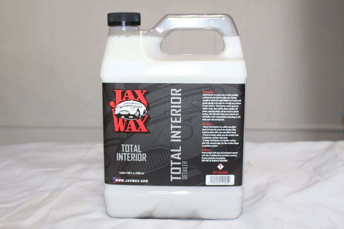 Jax Wax Total Interior, Jax Wax