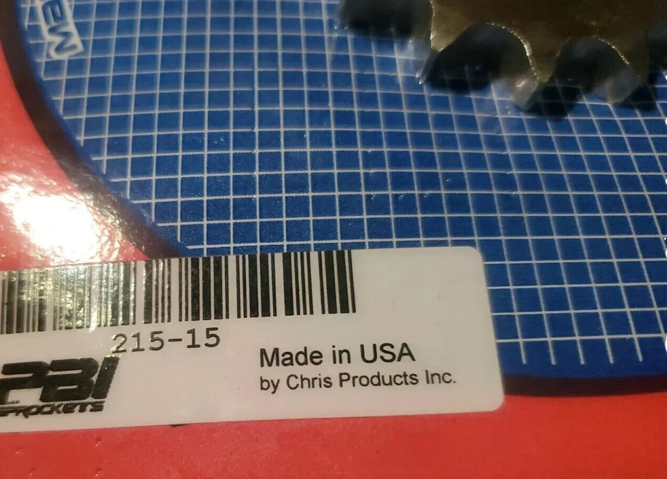 Piñón delantero PBI 15 dientes 15T Yamaha Dirtbike YZ 85 YZ85 2002-2022 - 215-15 Foto 2 de 2