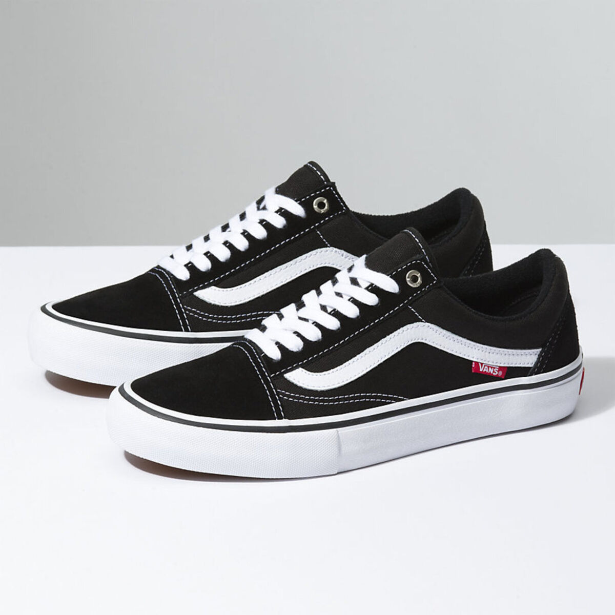 Grafico hipoteca noche Vans Old Skool Pro Black White Shoes New 36 37 38 39 40 41 42 43 44 45 46  Skate | eBay