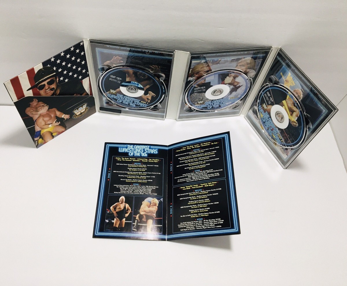 WWF The Greatest Wrestling Stars of the '80's DVD 2005 3