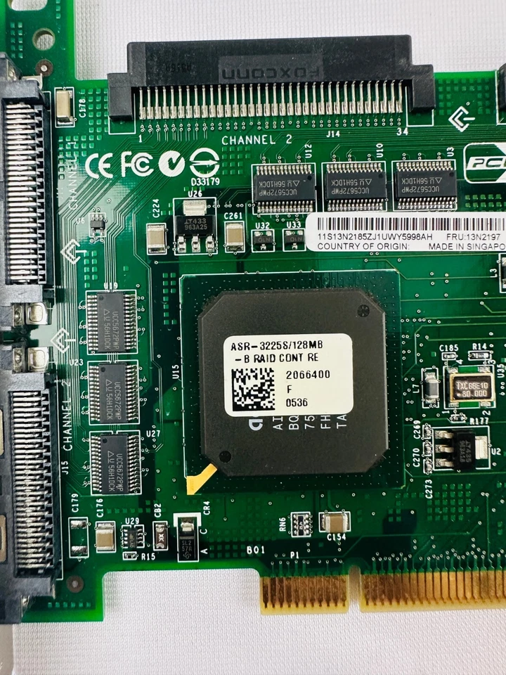 Adaptec ASR-3225S/128MB RAID Controller Card - Image 4 of 4
