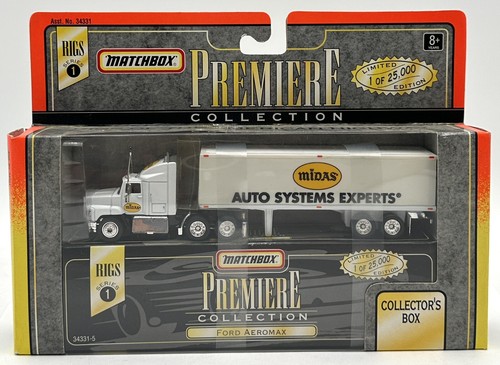 Matchbox Premier Midas Auto Ford Aeromax 34331 Rigs Series 1 Diecast Truck 1996
