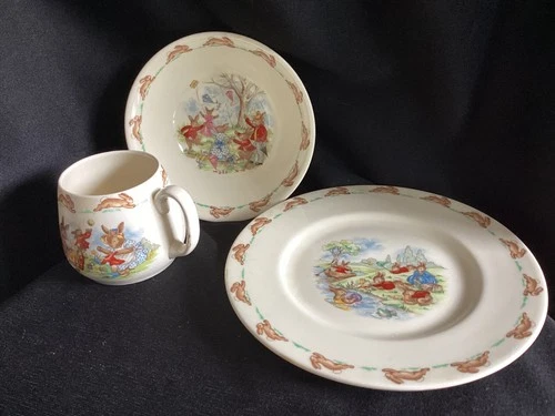 Royal Doulton 3 Pc. Bunnykins Children’s Dinnerware Set