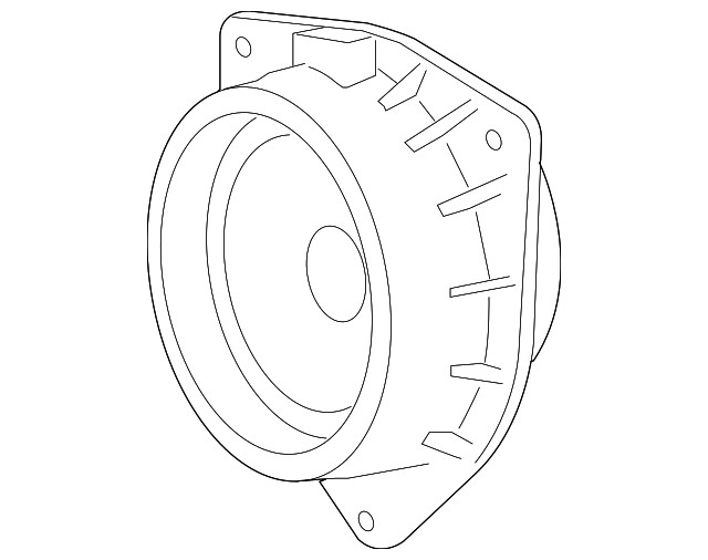 Altavoz delantero y trasero para Toyota tC, iQ, xB, xD, xA 2004-2016 P/N 86160-33620