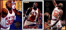 1994 Herb Williams (3) Card Lot - LIMITED EDITION – RARE GEM