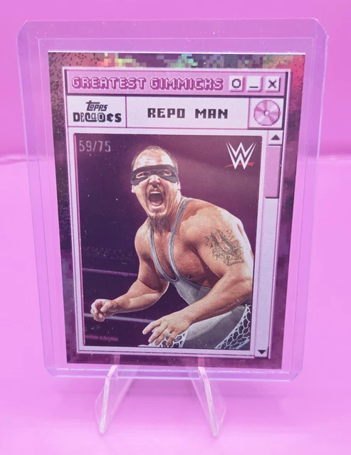 Topps WWE Greatest Gimmicks Repo Man #107 58/75 Trading Card