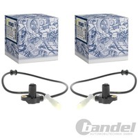 2X Vemo ABS-SENSOR Raddrehzal Vorne Passend FüR Opel Combo Corsa Tigra