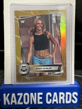 2025 Topps Chrome WWE Gold Refractor Stacy Keibler /50